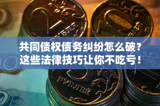 北京共同债权债务纠纷怎么破？这些法律技巧让你不吃亏！
