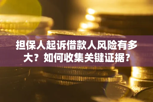 北京担保人起诉借款人风险有多大？如何收集关键证据？