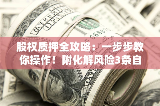 北京股权质押全攻略：一步步教你操作！附化解风险3条自救法则