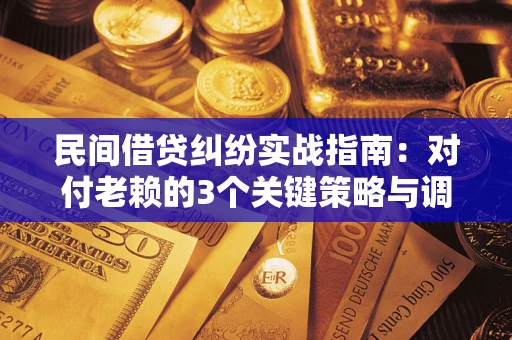 北京民间借贷纠纷实战指南：对付老赖的3个关键策略与调解盲区解析